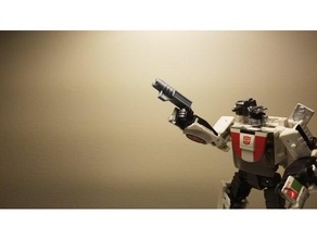 transformers earthrise - breach gun transformersearthrise 3d print model - Mito3D