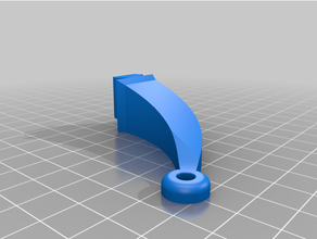 ender 3 - filament arm guide short creality ender3 3d print model - Mito3D