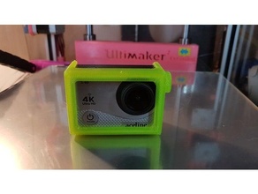 acéline 60 action caméra monter actioncam came titulaire soutien 3d print model - Mito3D