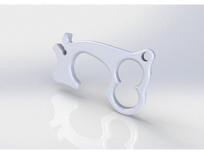 ihook savegrabber isolamento gancho 3d print model - Mito3D