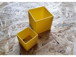 cinetico sabbia cubo forme 40x40 60x60 gioco arte giocattolo 3d print model - Mito3D
