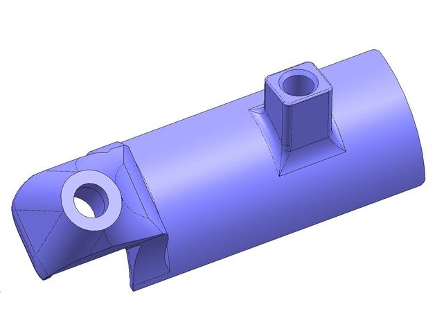 shimano i spec ev cambiador freno adaptador casamentero inadaptado bicicleta montaña 3D print model - Mito3D