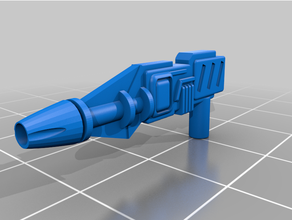 correr blaster 80s brinquedo substituição 3d print model - Mito3D