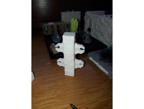 tilestone colonnes agrafe 3d print model - Mito3D