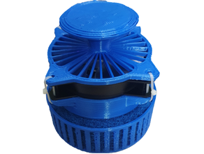 air filter mosquito trap combo air filter air purifier combo mosquito trap 3d print model - Mito3D