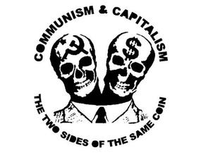 comunismo capatalismo estêncil capitalismo ccp 3d print model - Mito3D