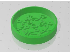 koronavirüs kurabiye kesici covid 19 bakteri abs Amazon ekmek korona kovid covid19 kültler kolay Yazdır Gıda mutfak 3d print model - Mito3D