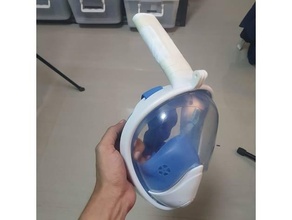 tuba air filtre 3d print model - Mito3D