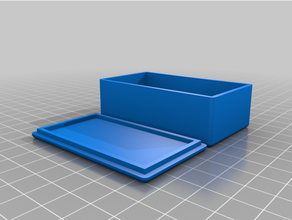 custompets Projekt boxisiert einfach parametrisch Box angepasst 3d print model - Mito3D