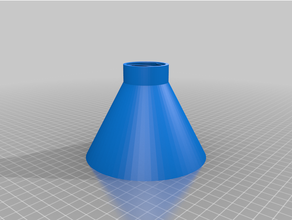 1 us gal milk jug funnel 3d print model - Mito3D