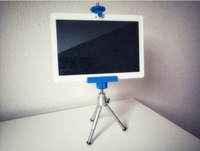 smartphone tavoletta supporto treppiedi telecamera 3d print model - Mito3D