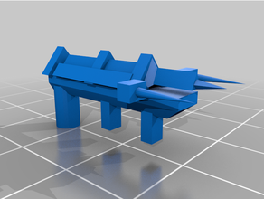 Lego terremoto rayo 3d print model - Mito3D