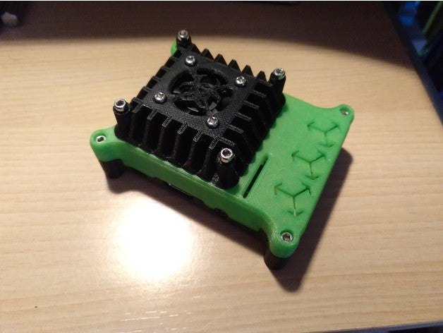 travel raspberry pi 3b case 3 3D print model - Mito3D