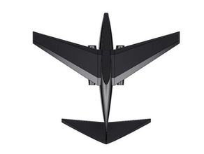 swept wing avion 3d print model - Mito3D