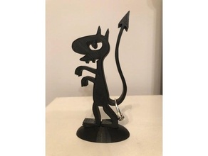 lucy statuette disenchantment ring holder statuettes 3d print model - Mito3D