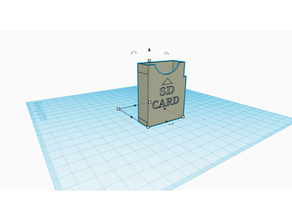 ender 3 sd cartão adaptador suporte micro 3d print model - Mito3D