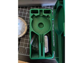 fitted dial indicator case remix measurement tool organization 3d print model - Mito3D