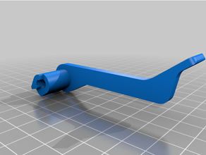 choke handle honda xr 400 3d print model - Mito3D