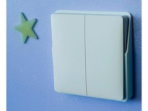 holder aqara smart light switch 3d print model - Mito3D