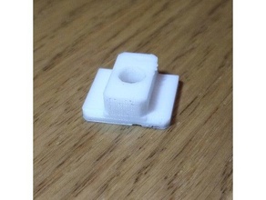 wago junction box mounting button junctionbox 3d print model - Mito3D