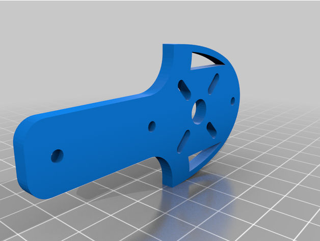 x525 Motorhalterung 3D print model - Mito3D