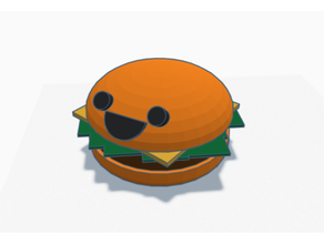glücklich Burger 3d print model - Mito3D