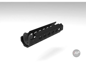 hkey guarda mp5 6mm airsoft accesorios partes guardamanos iap morphiapp Taipeihack 3d print model - Mito3D
