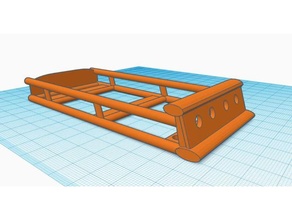 teton tetto cremagliera v11 Latrax traxxas 3d print model - Mito3D
