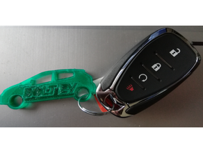 Chevrolet Bolzen ev Schlüssel Kette 3d print model - Mito3D