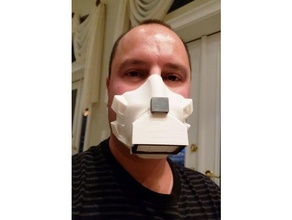 hepa filter mask roomba i7 coronavirus face covid19 3d print model - Mito3D
