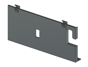 arrière couverture gaine nintendo commutateur quai gulikit Bluetooth adaptateur 3d print model - Mito3D