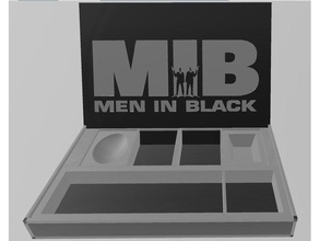 multi material uomini nero parcheggiatore vassoio 3d print model - Mito3D