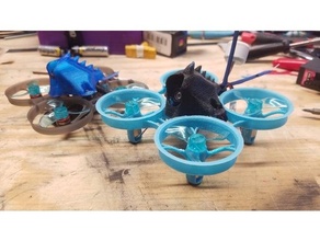 cepillado diminuto cuadro 8520 motores f3evo patio cuadricóptero fpv corredor carreras minúsculo alarido 3d print model - Mito3D