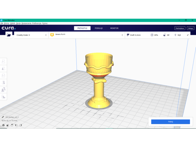rpg tazza puntello 3D print model - Mito3D