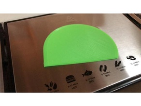 Boynuz pasta şefi Hamur sıyırıcı yemek pişirme mutfak hamur işi araç 3d print model - Mito3D