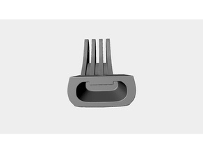 invacare testa supporto elettrico sedia rotelle 3d print model - Mito3D