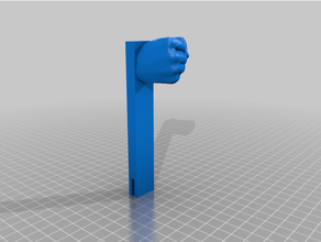 Prusa Stahl Hand Filament leiten 12cm 3d print model - Mito3D