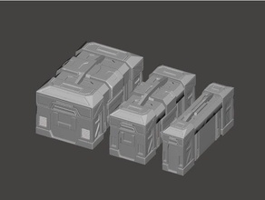 corbeau cases'n crates 3d print model - Mito3D