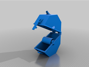 carrete caja tornillos 3d print model - Mito3D