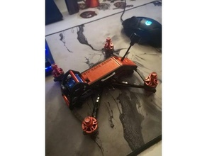 acrobrat clone plate drone quadcopter ummagawd 3d print model - Mito3D