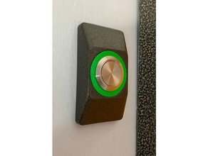 doorbell button housing 3d print model - Mito3D
