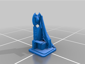 throne - prop gubbins aos dnd dungeon whfb 3d print model - Mito3D