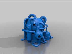 power reactor - necromunda terrain 40k hive 3d print model - Mito3D