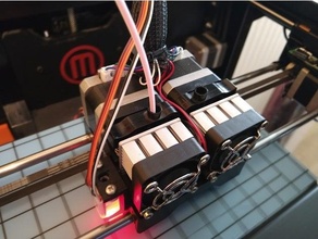 makerbot replicatore 2x bltouch montare 3d print model - Mito3D