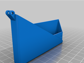 remixed slim wallet case cash edc hinge lock minimalist paracord pocket simple 3d print model - Mito3D