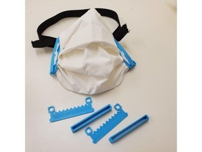 tpu papel toalha mascarar grampo 3d print model - Mito3D