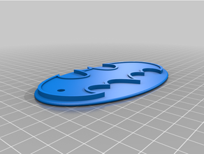 batman anahtarlık 3d print model - Mito3D