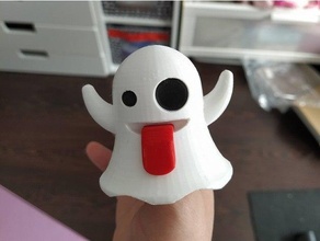 fantasma emoji 3d print model - Mito3D