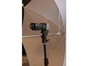 Speedlight titolare supporto telecamera fotografia 3d print model - Mito3D