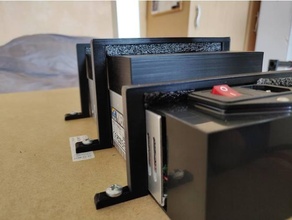 Ender 3 psu montieren 80mm Ventilator Mangel Gehege Halter Unterstützung Ikea Leistung liefern 3d print model - Mito3D